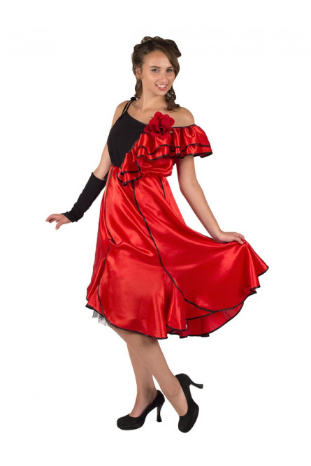 Подростковый костюм Испанской танцовщицы