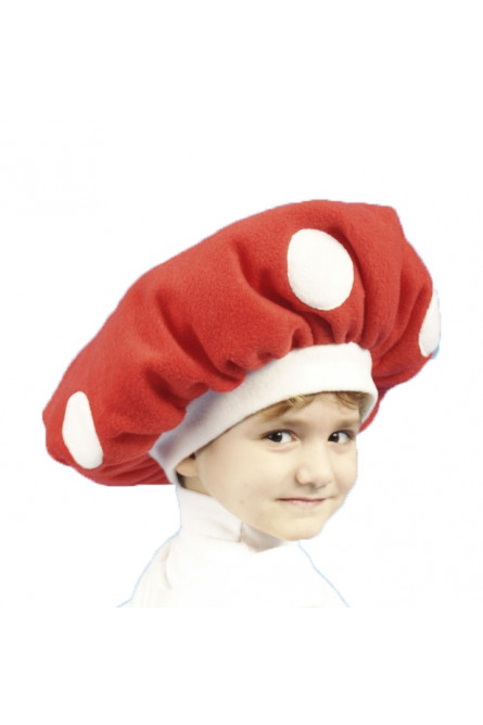 Детская шапка Мухомора
