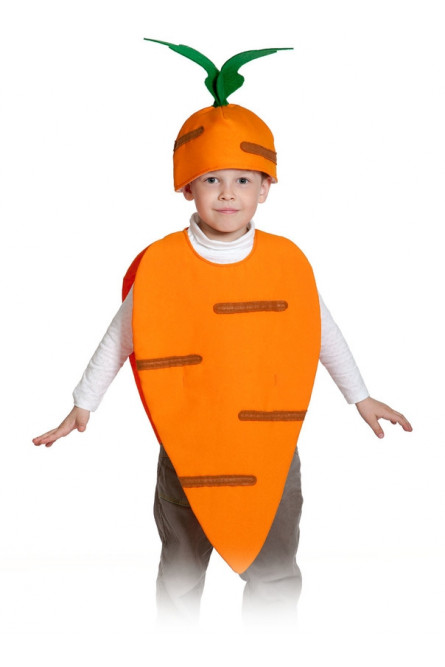 Детский костюм Моркови