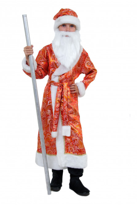 Детский костюм Новогоднего Дедушки Мороза