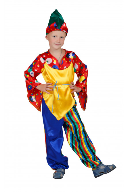 Детский костюм Веселого Скомороха