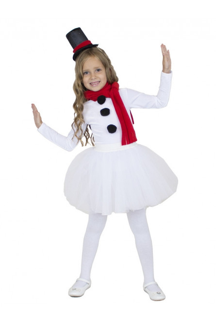 Детский костюм Снеговика Девочки
