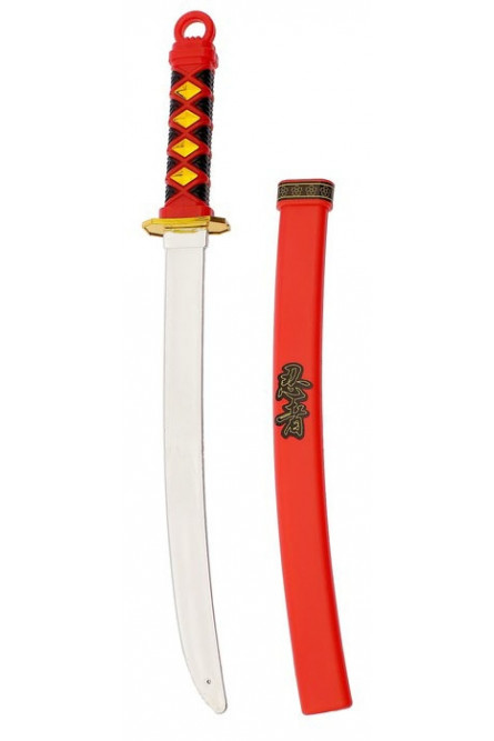 Красный набор оружия ниндзя