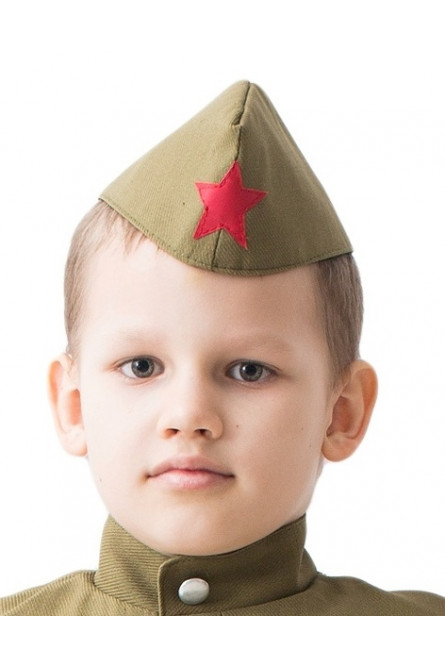 Детская военная пилотка