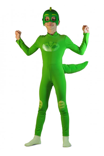 Детский костюм зеленого Гекко