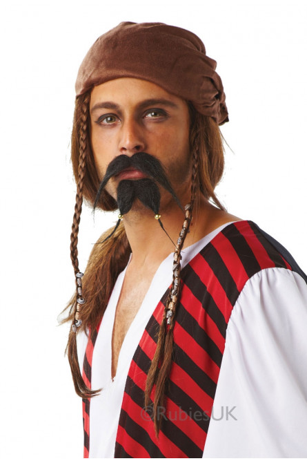 Бородка и усы пирата