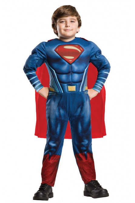 Детский костюм Супермена Делюкс