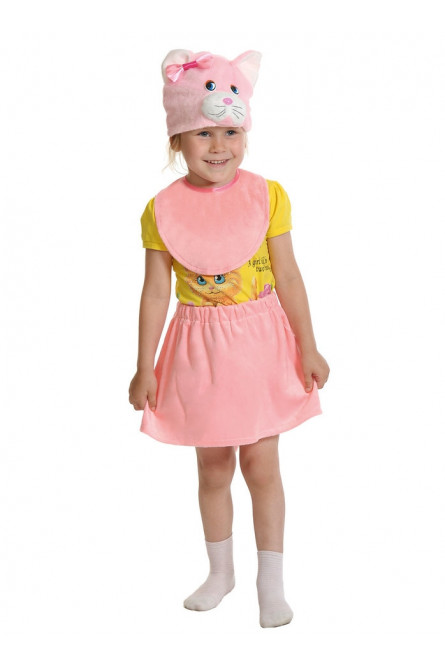 Детский костюм Розового Котенка