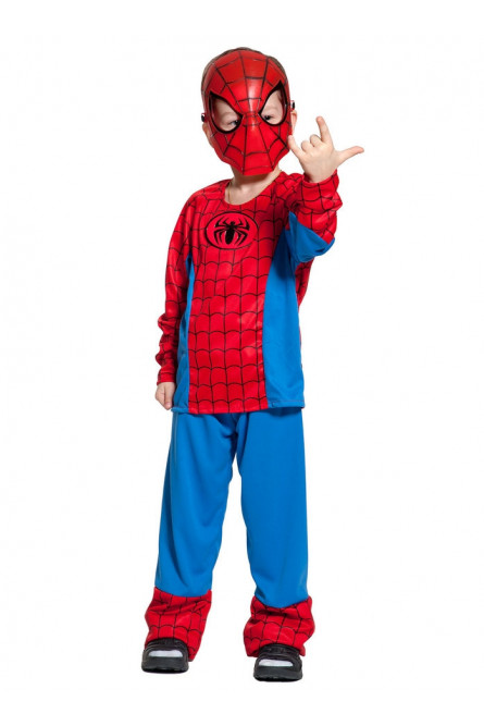 Детский костюм красного Спайдермена