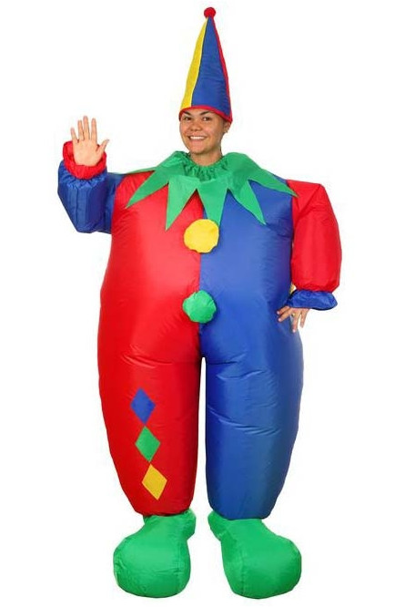 Надувной костюм Клоуна