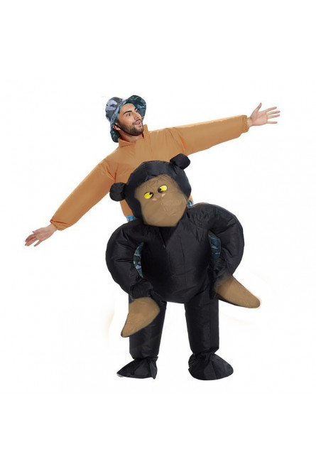 Надувной костюм Верхом на обезьяне
