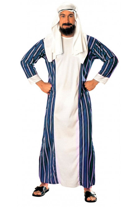 Синий костюм арабского шейха