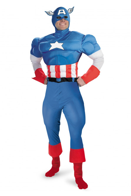 Взрослый костюм Капитана Америки