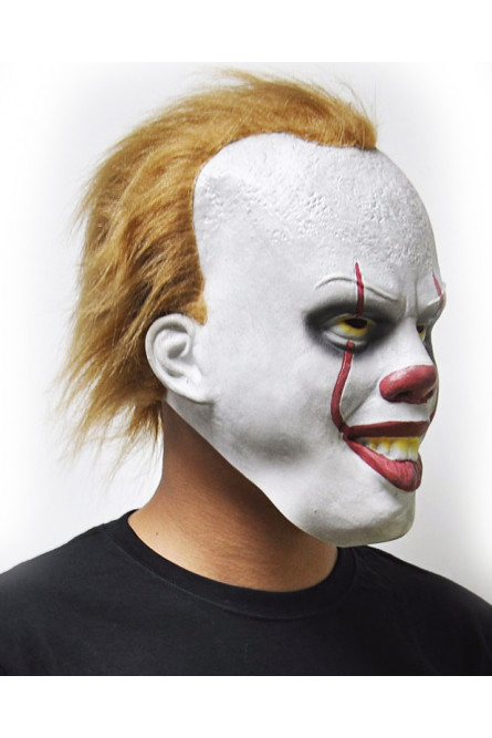 Латексная маска клоуна Пеннивайза