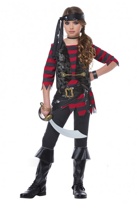 Детский костюм Отважной пиратки