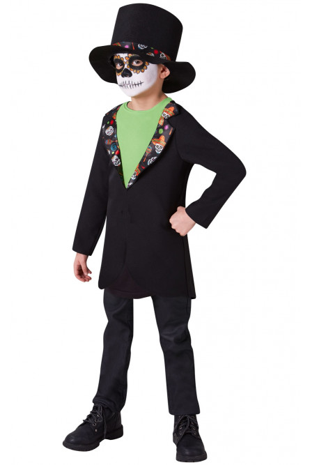 Детский костюм Скелета в Шляпе