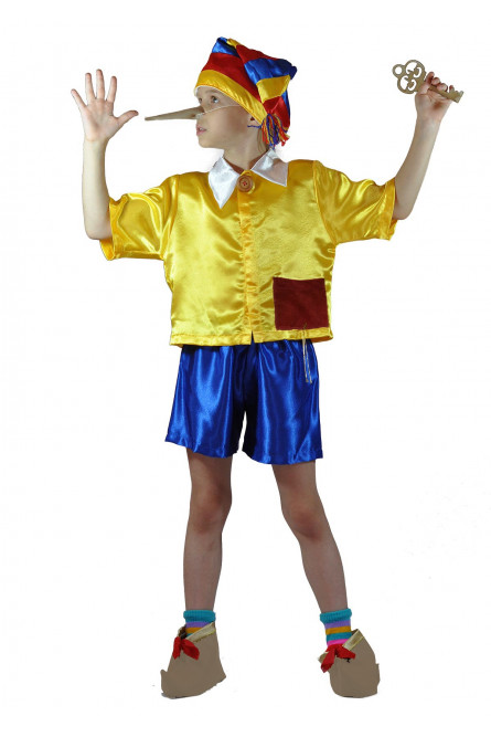 Детский костюм Буратино с ключиком