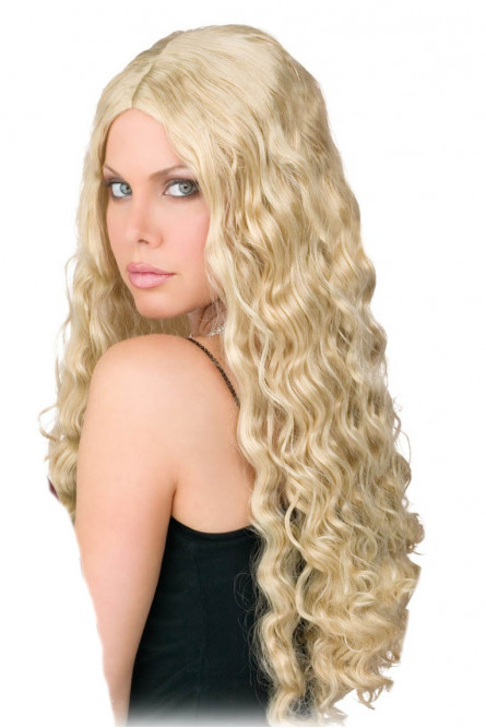 Длинный парик блондинки 60 см