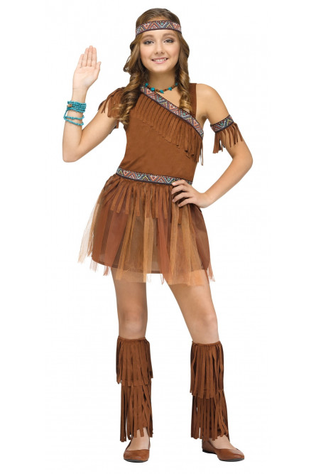 Детский костюм девочки индейца