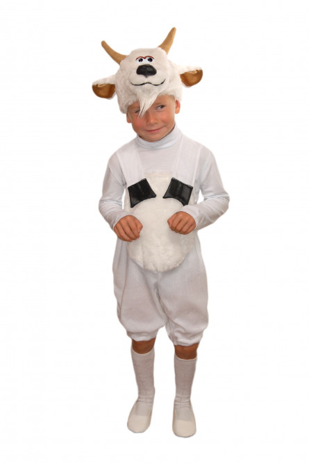 Детский костюм белого козлика