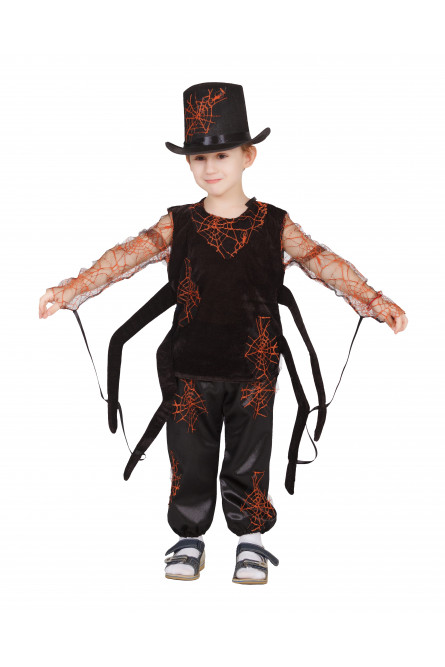 Детский костюм паучка в паутине