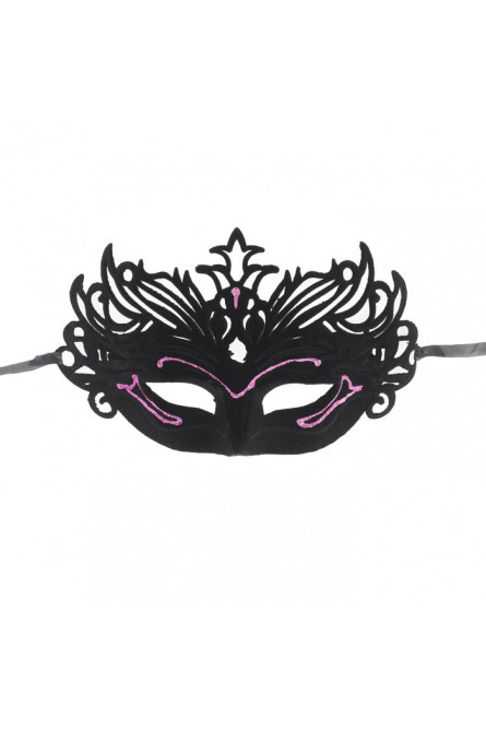 Карнавальная маска Прелесть розовая