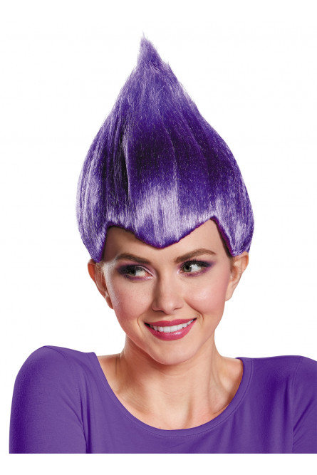 Фиолетовый парик Тролля