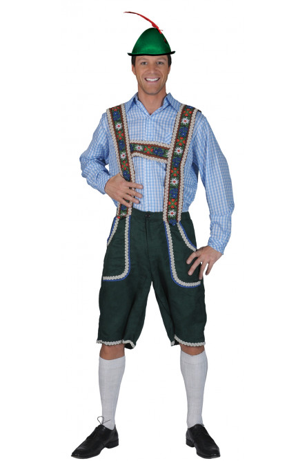 Баварский мужской костюм на Октоберфест