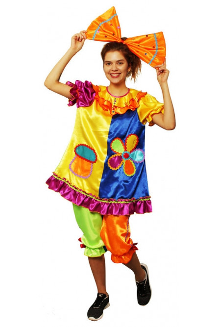 Женский костюм клоуна