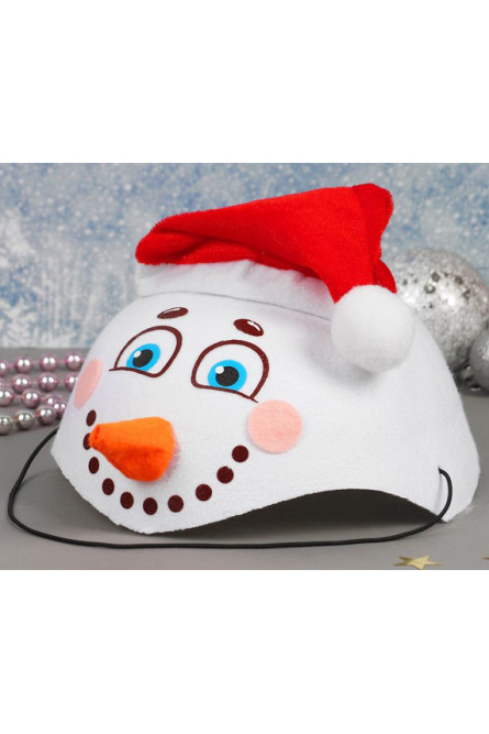 Карнавальная шляпа Снеговик