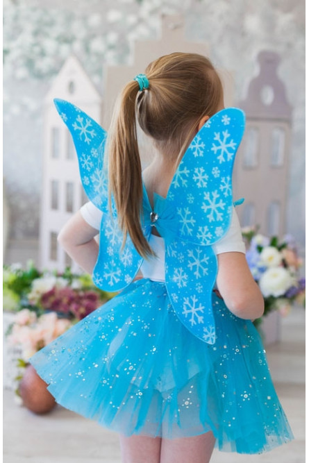 Детский костюм Снежинки с крыльями