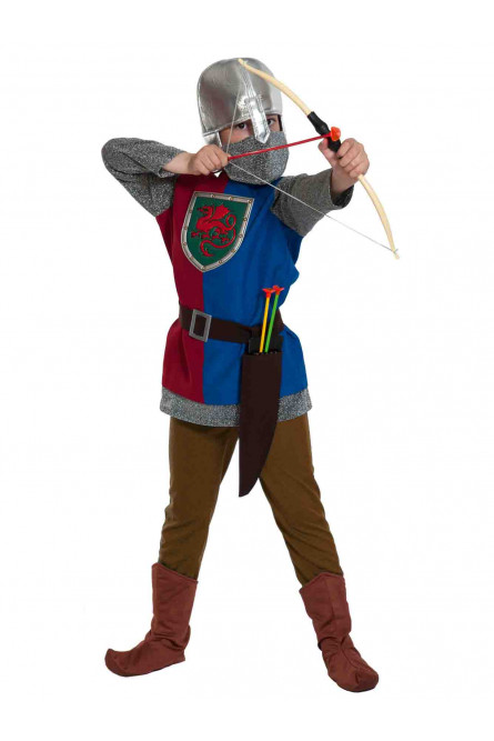 Детский костюм рыцаря лучника