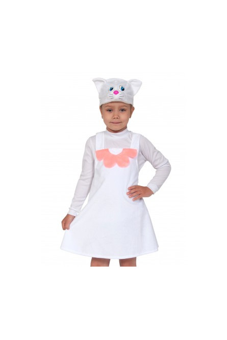 Детский плюшевый костюм кошечки