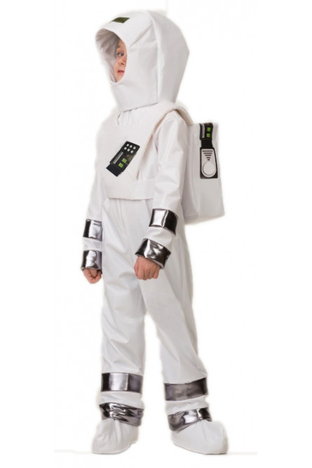 Детский костюм белого космонавта