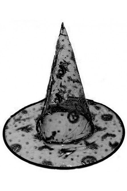 Шляпа ведьмы с тыквами