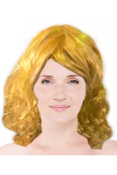 Мелированный парик блондинки