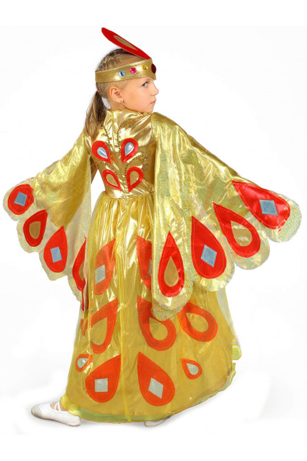 Детский костюм золотой Жар Птицы