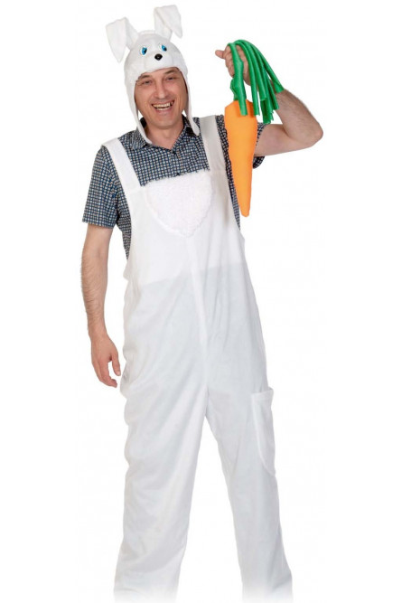 Взрослый карнавальный костюм зайца