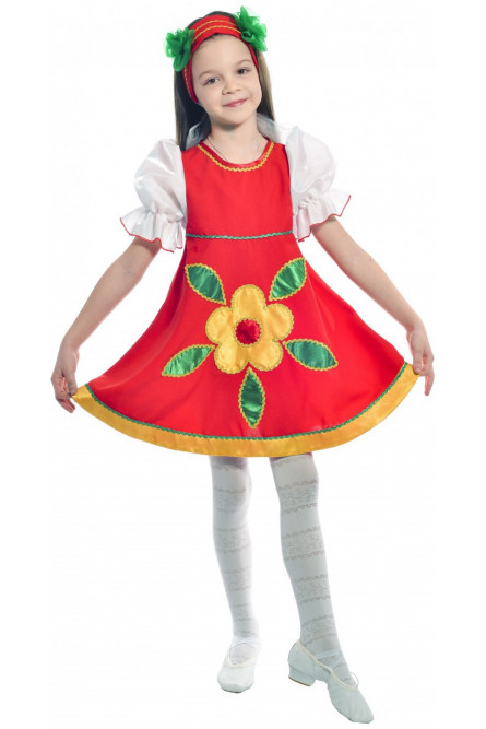Детский народный костюм для девочек