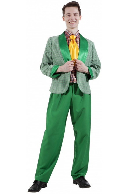 Зеленый костюм стиляги