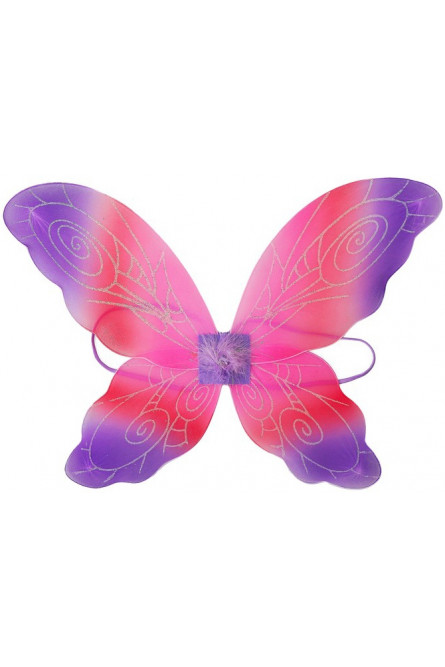 Детские розово-фиолетовые крылья