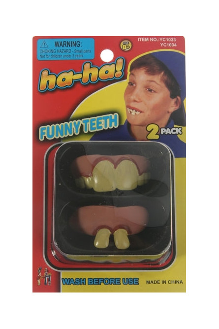 Прикол Смешные зубы