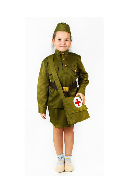 Детский костюм военной санитарки