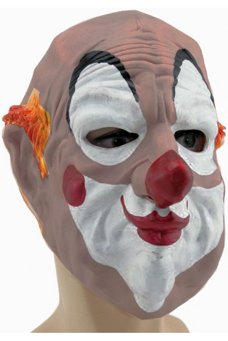 Латексная маска страшного клоуна