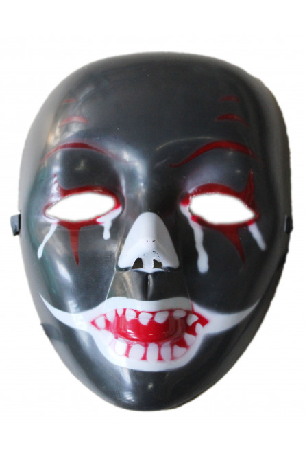 Черная маска клоуна