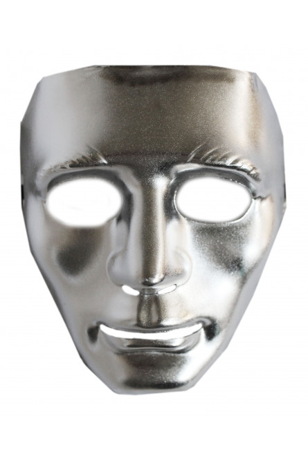 Серебряная маска Лицо