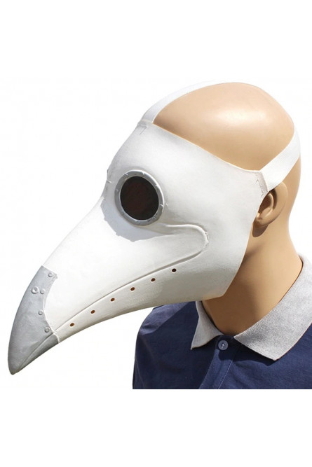Белая маска чумного доктора
