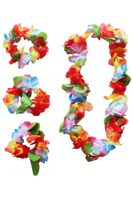 Цветочный гавайский набор