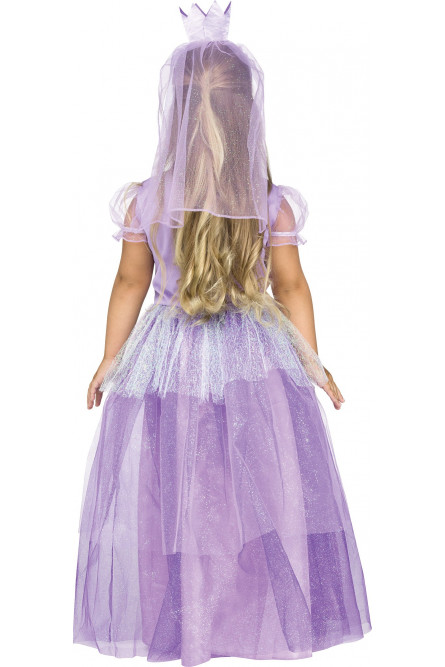 Детский костюм Принцессы в сиреневом платье