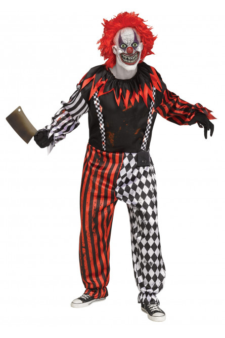 Взрослый костюм Жуткого клоуна